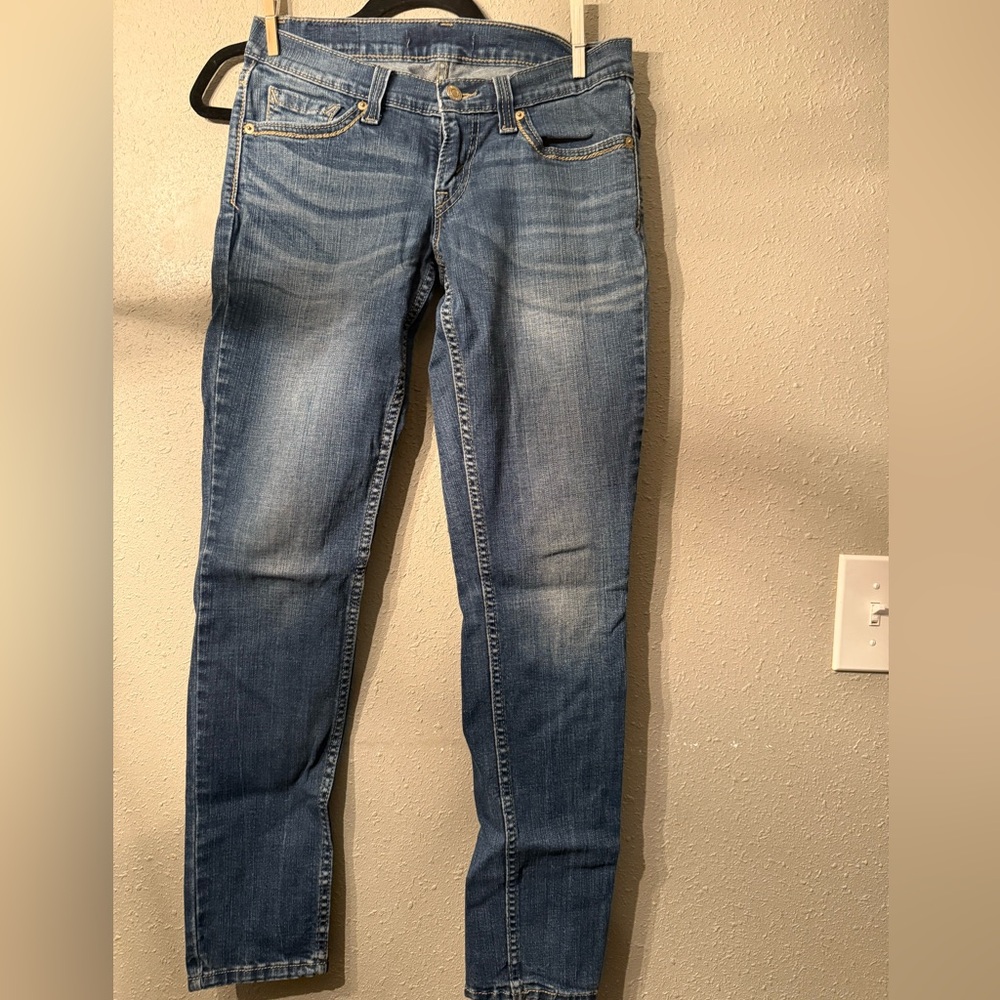 Levi's Women's Skinny Jeans in Classic Blue